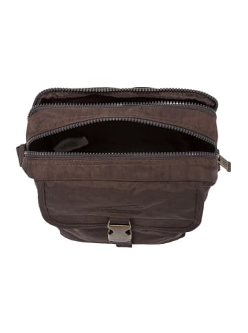 Camel Active Schoudertas "Journey" donkerbruin - (B)22,5 x (H)26 x (D)10,5 cm