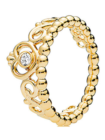 Pandora Vergold. Ring mit Edelstein