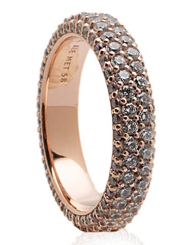 Pandora Rosévergold. Ring mit Zirkonia