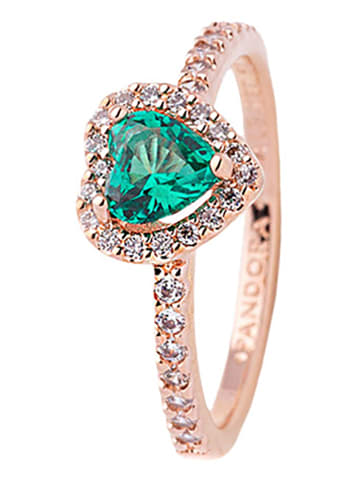 Pandora Rosévergold. Ring mit Zirkonias