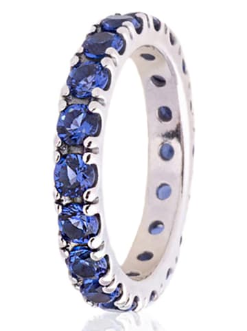 Pandora Silber-Ring mit Kristallen