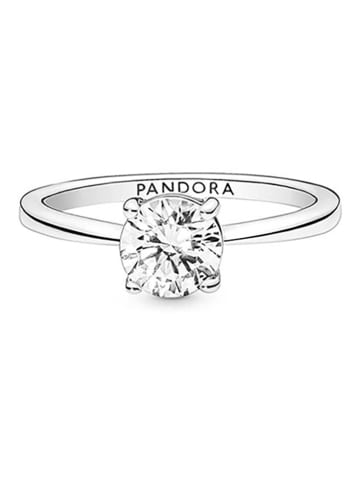 Pandora Silber-Ring mit Edelstein