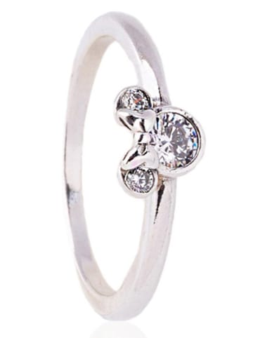 Pandora Silber-Ring mit Edelsteinen