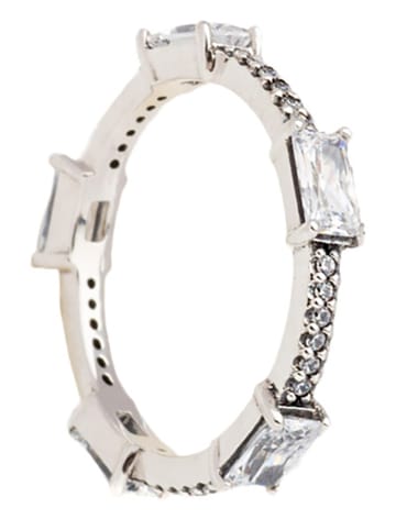 Pandora Silber-Ring mit Edelsteinen