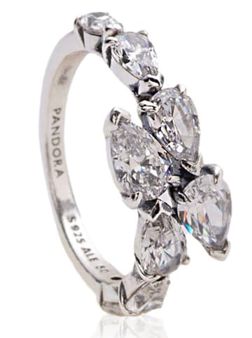 Pandora Silber-Ring mit Edelsteinen