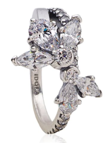 Pandora Zilveren ring met edelstenen