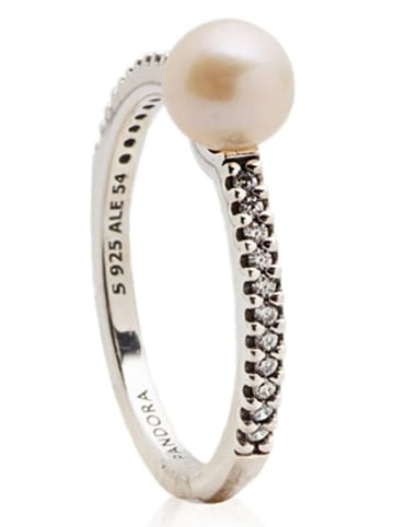 Pandora Zilveren ring met edelstenen en parels