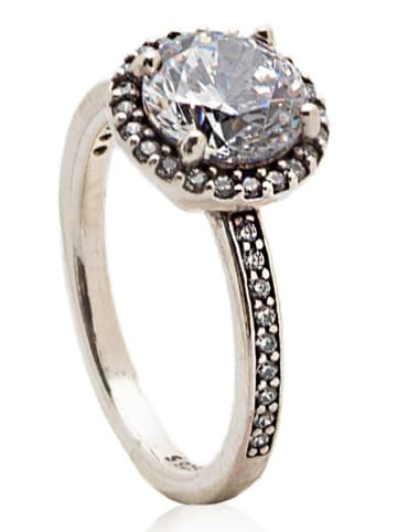 Pandora Silber-Ring mit Edelsteinen