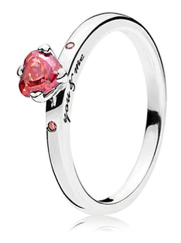 Pandora Zilveren ring met zirkonia