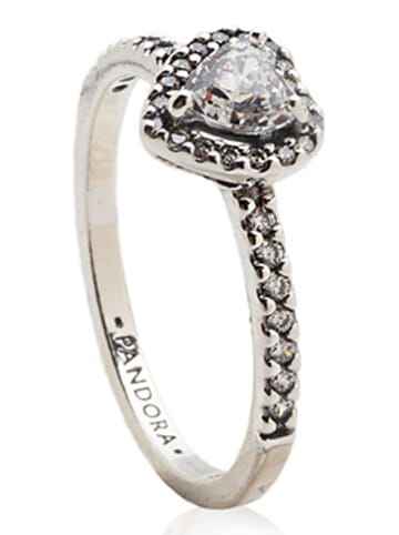 Pandora Silber-Ring mit Edelstein