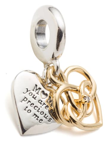 Pandora Vergold. Anhänger mit Diamant