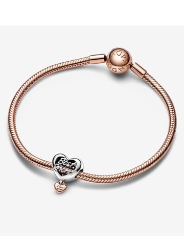 Pandora Rosévergulde zilveren bead