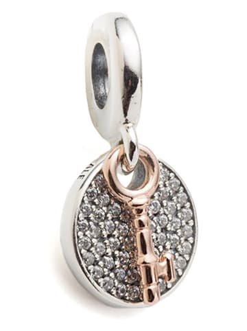 Pandora Pozłacana zawieszka z cyrkoniami