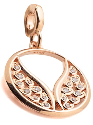 Pandora Pozłacana zawieszka z cyrkoniami