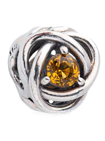 Pandora Silber-Bead mit Kristallen