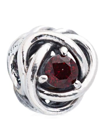 Pandora Silber-Bead mit Kristallen