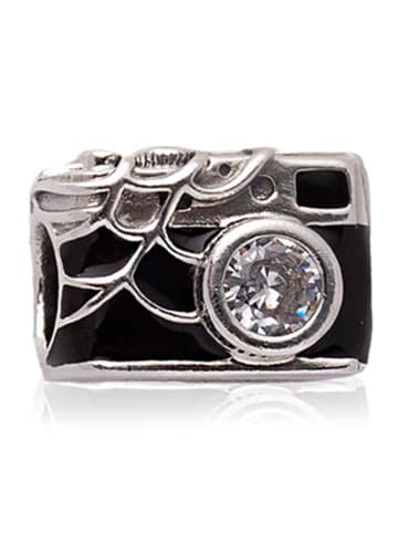 Pandora Silber-Bead mit Edelstein