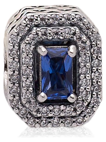 Pandora Silber-Bead mit Edelsteinen