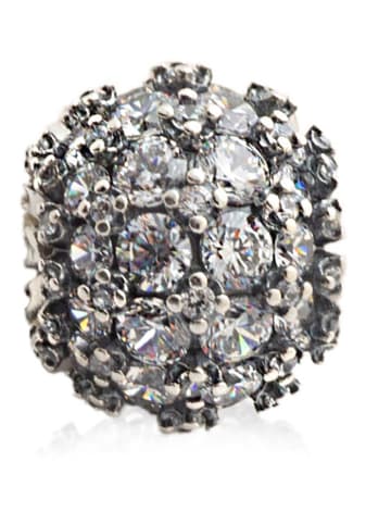 Pandora Silber-Bead mit Edelsteinen