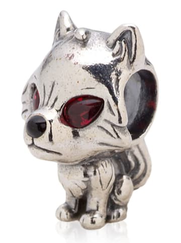 Pandora Silber-Bead mit Kristallen