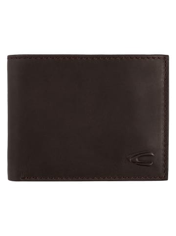 Camel Active Leren portemonnee "Thai" donkerbruin - (B)12 x (H)9,5 x (D)2 cm