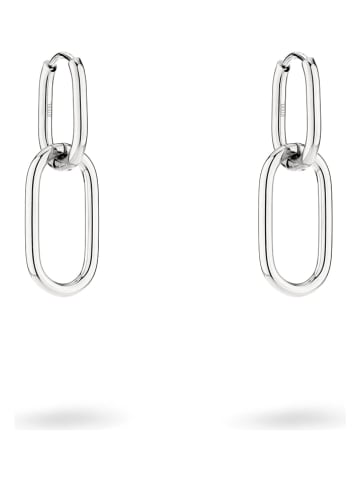 Liebeskind Roestvrijstalen creolen zilverkleurig