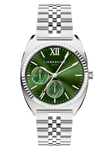 Liebeskind Chronograph in Silber/ Dunkelgrün
