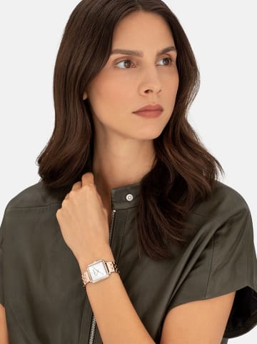 Liebeskind Quarzuhr in Roségold/ Weiß