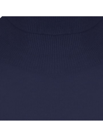 Malo Optimum Rollkragenpullover in Dunkelblau