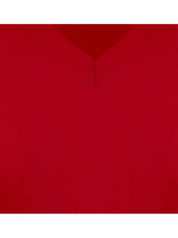 Malo Optimum Sweter w kolorze czerwonym