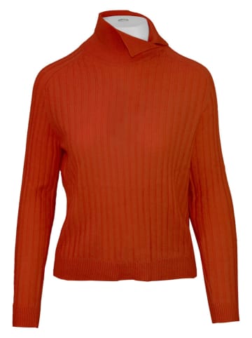 Malo Optimum Sweter w kolorze ceglanym