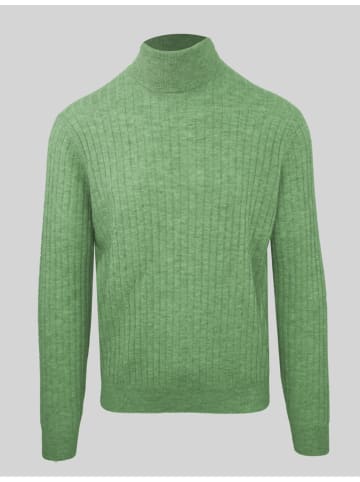 Malo Optimum Rollkragenpullover in Grün
