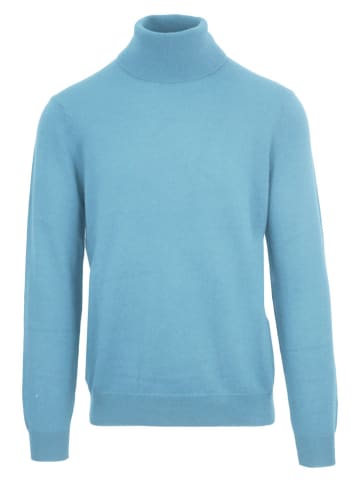 Malo Optimum Rollkragenpullover in Hellblau