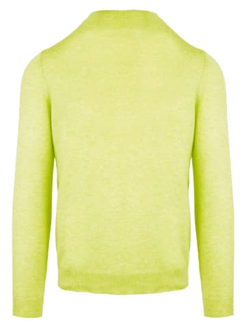Malo Optimum Sweter "Lupetto" w kolorze jasnożółtym