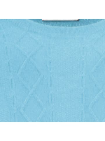 Malo Optimum Kaszmirowy sweter w kolorze błękitnym