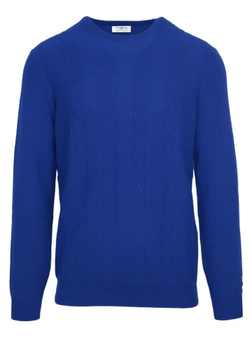 Malo Optimum Kasjmieren trui blauw