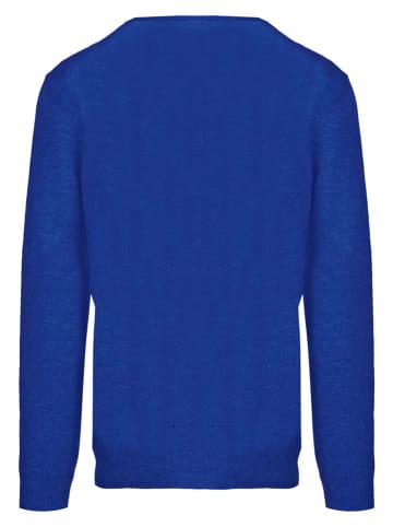 Malo Optimum Kaschmir-Pullover in Blau