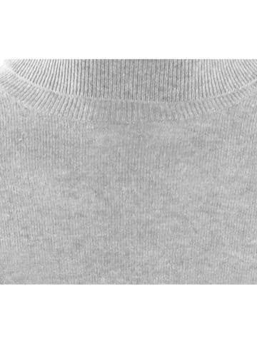 Malo Optimum Kaschmir-Rollkragenpullover "Lupetto" in Hellgrau