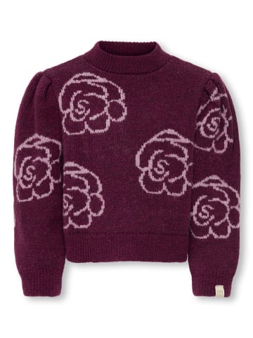 KIDS ONLY Sweter "Tina" w kolorze fioletowym