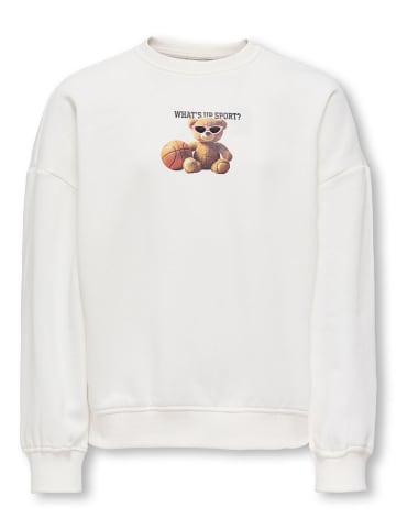 KIDS ONLY Sweatshirt "Bila" in Weiß