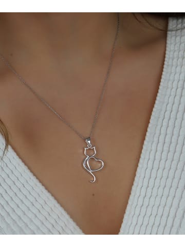 Lodie Silver Silber-Halskette mit Anhänger - (L)42 cm