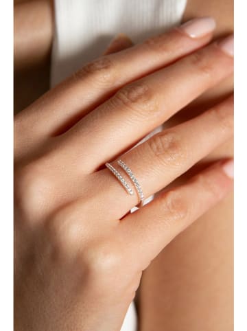 Lodie Silver Zilveren ring met edelstenen