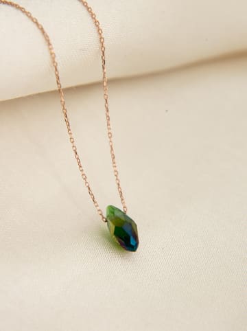 Lodie Silver Zilveren ketting met sierstein - (L)43 cm