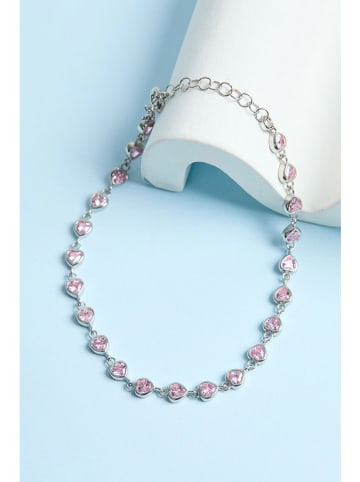 Lodie Silver Zilveren armband met edelstenen