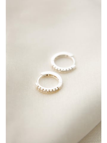 Lodie Silver Silber-Creolen mit Edelsteinen