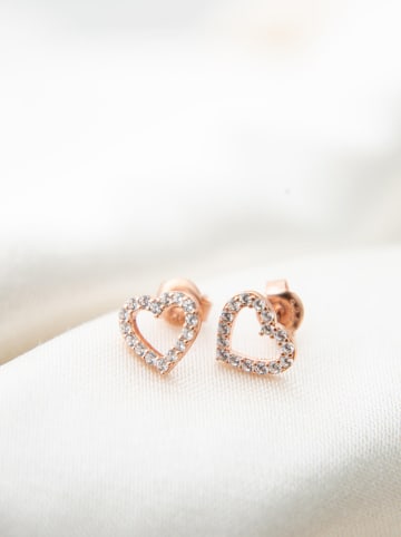 Lodie Silver Srebrne kolczyki-wkrętki z cyrkoniami