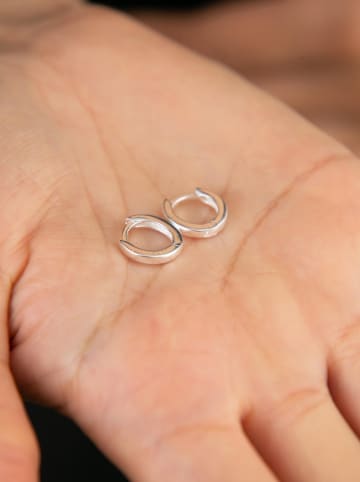 Lodie Silver Srebrne kolczyki-kreole