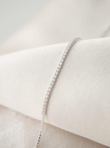 Lodie Silver Zilveren armband met edelstenen
