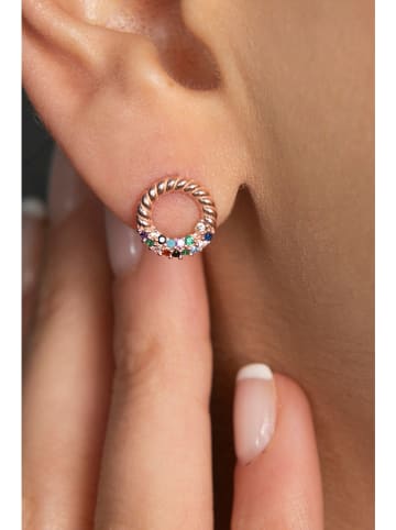 Lodie Silver Silber-Ohrstecker mit Edelsteinen