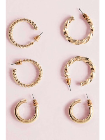 Lodie Silver 12er-Set: Creolen